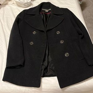 Kenneth Cole. Pea coat. Black. Men’s size: medium.